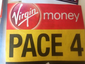 Arter's Bib for London Marathon