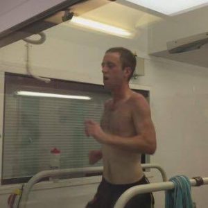 In the heat chamber at Leeds Beckett